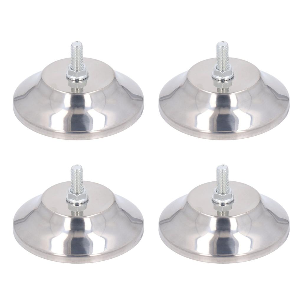 4 PCS Billiard Pool Table Leg Levelers 5 Inch Adjustable Heavy Duty Leveling Risers for Football Soccer Table Ping Pong Table