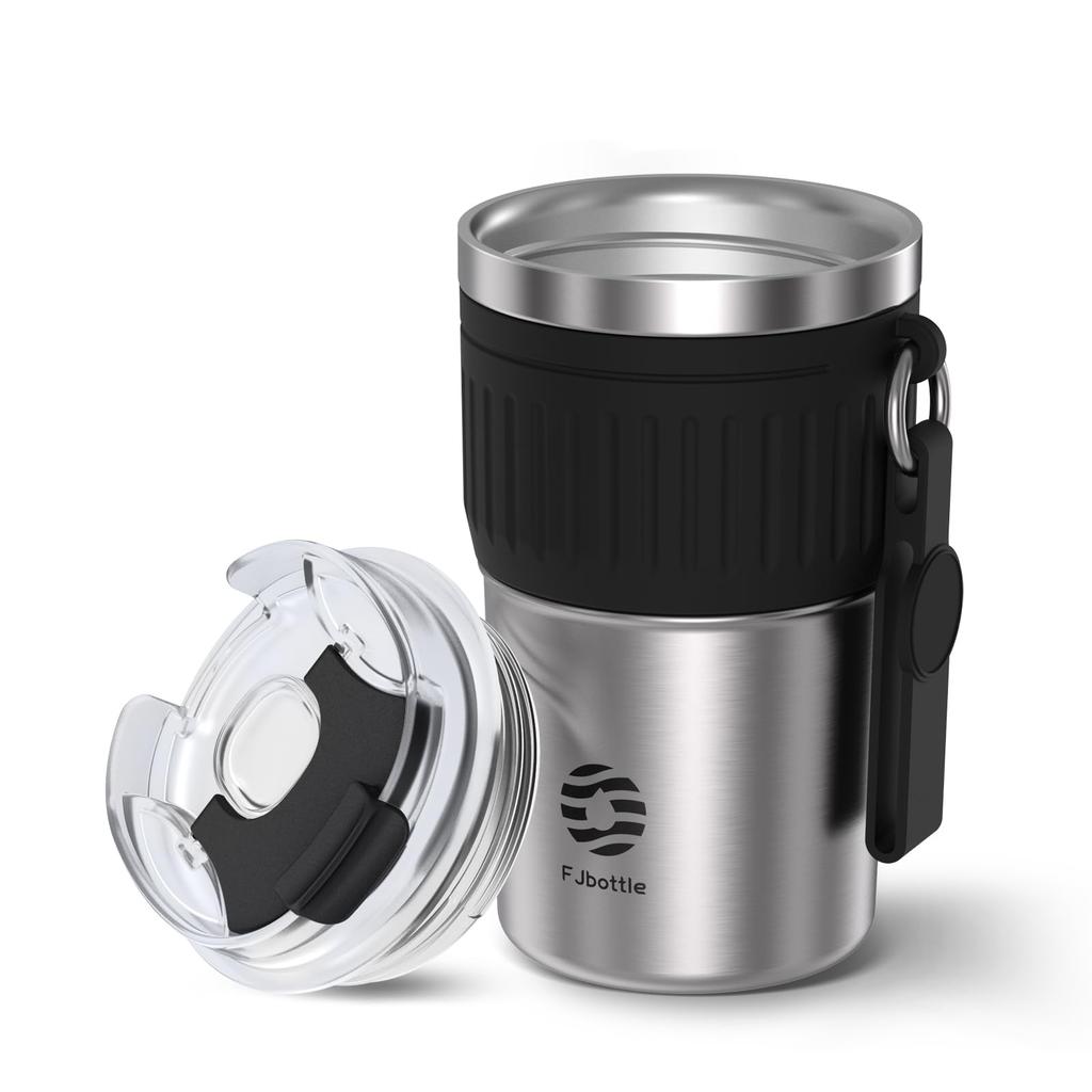 FJbottle Water Bottle Tumbler Thermal Insulation Direct Drinking Lid Strap Included Vacuum Insulated Portable Convenience Store Cup Portable Mug