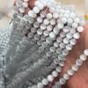 Rosa & Weiße Katzenaugen-Edelsteinperlen - DIY Handgefertigte Stränge für Armbänder