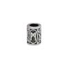 Retro Viking Rune Stainless Steel Beads - Non-Fading Titanium Accessory