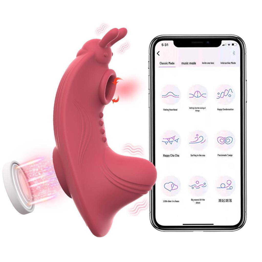 Kompakter Tragbarer Magnetischer Vibrator - Diskrete Fernbedienung für Frauen