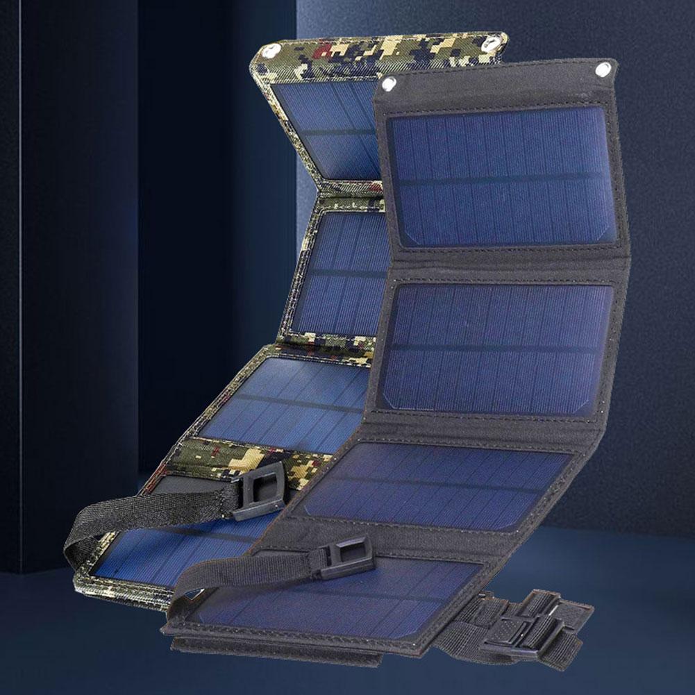 20W Portable Solar Panel IP65 Waterproof Foldable Solar Charger Lightweight Solar Power Station for Car Boat Caravan Camp