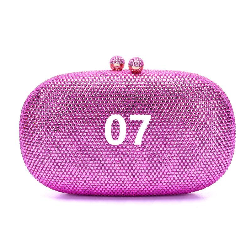 

WHTUOHENG Green Tassel Clutch Evening Purse For Party Diamond Lady Dinner Banquet Diamond Purse Female Mini Women Money Bags 18cmX12cmX6cm розовый