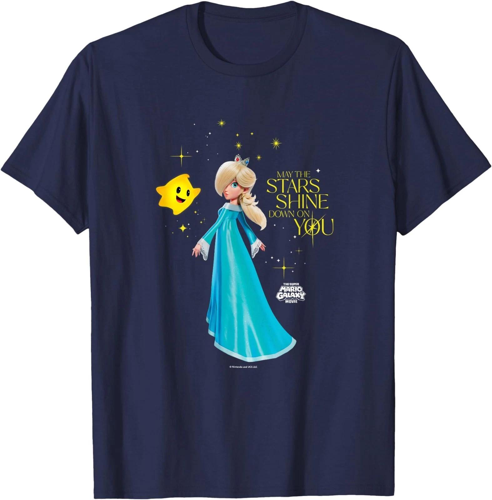 The Super Mario Galaxy Movie Rosalina Star Shine T-Shirt L