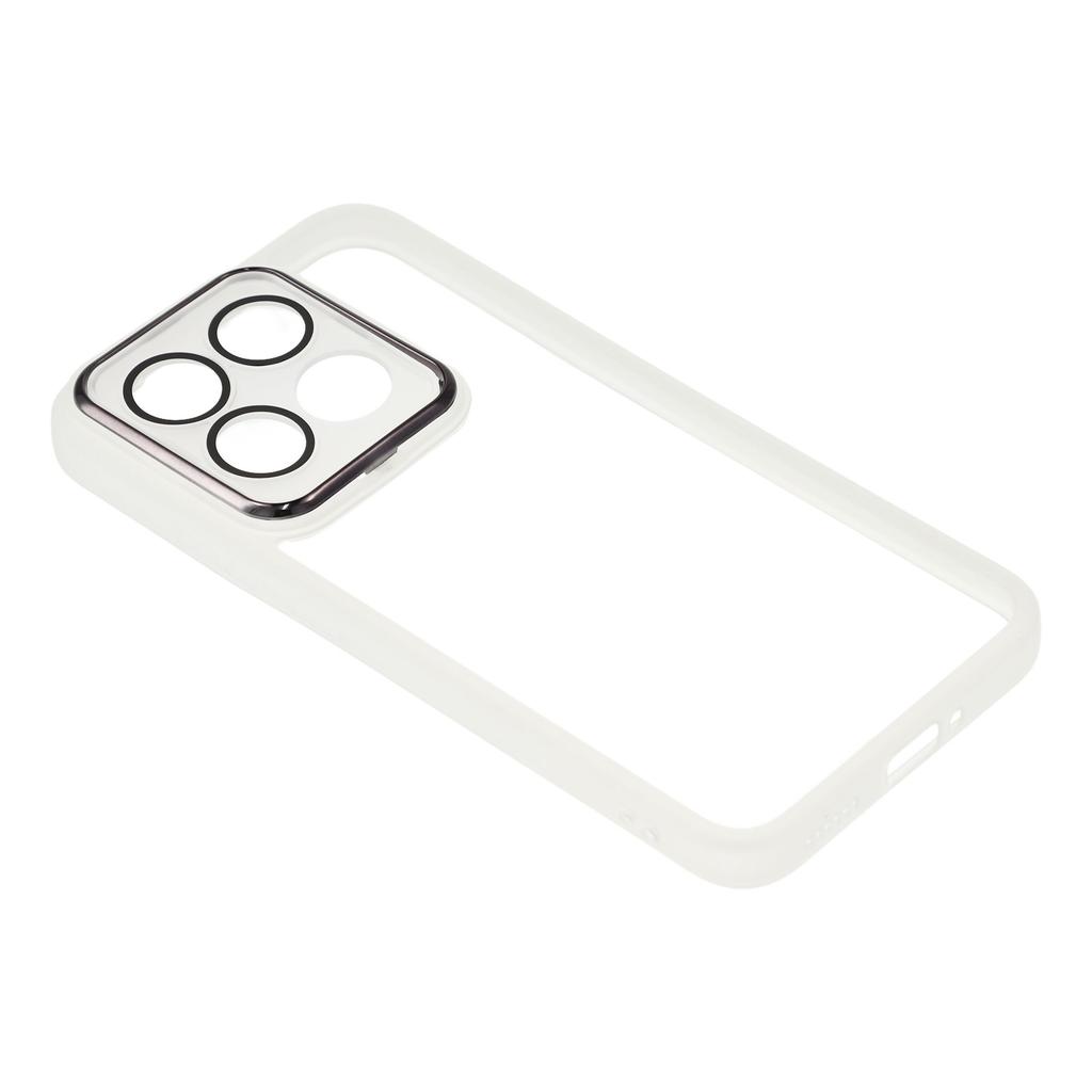 For Xiaomi 15T Case Electroplated Camera Frame TPU Phone Cover