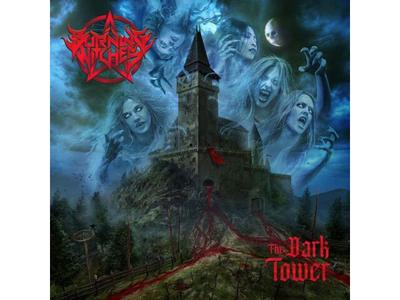 [CD] The DARK TOWER Edição Nomal BURNING WITCHES GQCS-91314 Heavy Metal NOVO