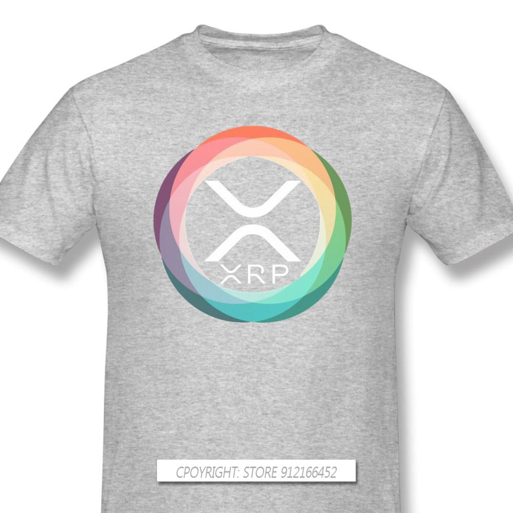Xrp Ripple Coin Cryptocurrency 2021 Popular New Arrival Tshirt Interledger Unique Design Oneck Cotton For Unisex Shirt For Adult