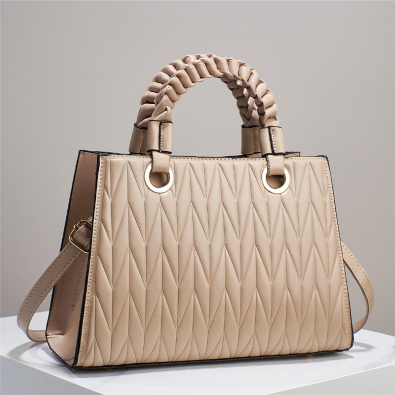 Stilvolle und elegante Damentasche, großes Fassungsvermögen, vielseitige Schultertasche, Umhängetasche, trendige Handtasche, hochwertige Mode-Tasche.