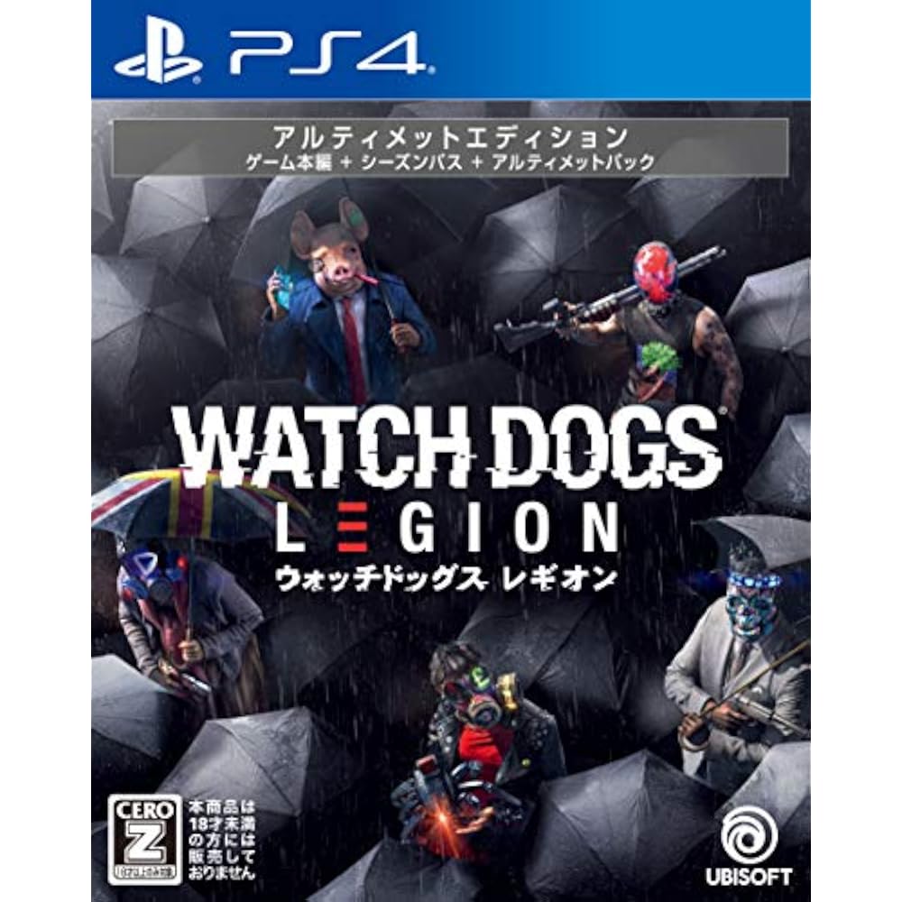 Watch Dogs: Legion Ultimate Edition - PS4 [CERO Rating Screening Schedule (“Z” Assumed)]