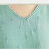 Summer Embroidered Ramie Top Loose V-neck Linen Cotton Hemp Short Sleeved Shirt Women's Versatile T-shirt