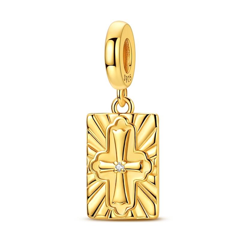 Original Charms Beads Copper Heart Bear Rose Six-Pointed Star Tree Of Life Charm Fit Bracelet Bangle Woman Man Jewelry Gift