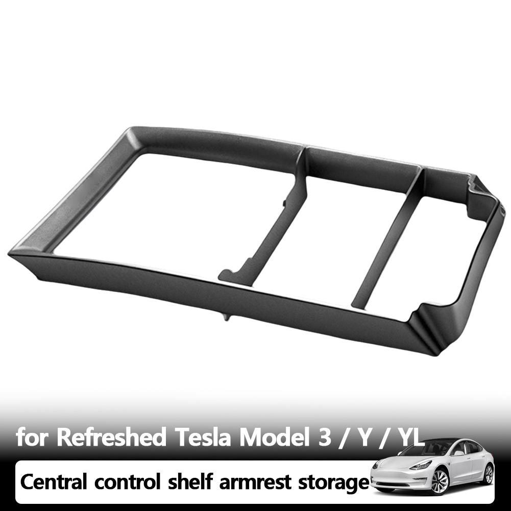 Updated Central Control Rack For Tesla Model 3/Y/YL Storage Box Armrest Box Storage Box Accessories