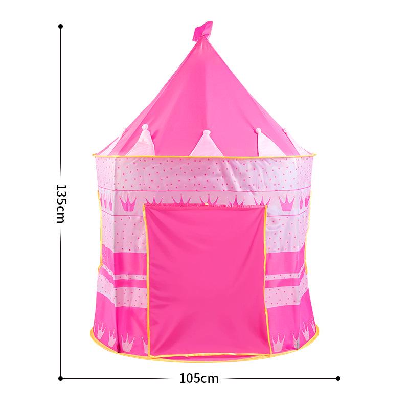 Детская игровая палатка для дома: Замок принцессы, Складная юрта для мальчика/девочки