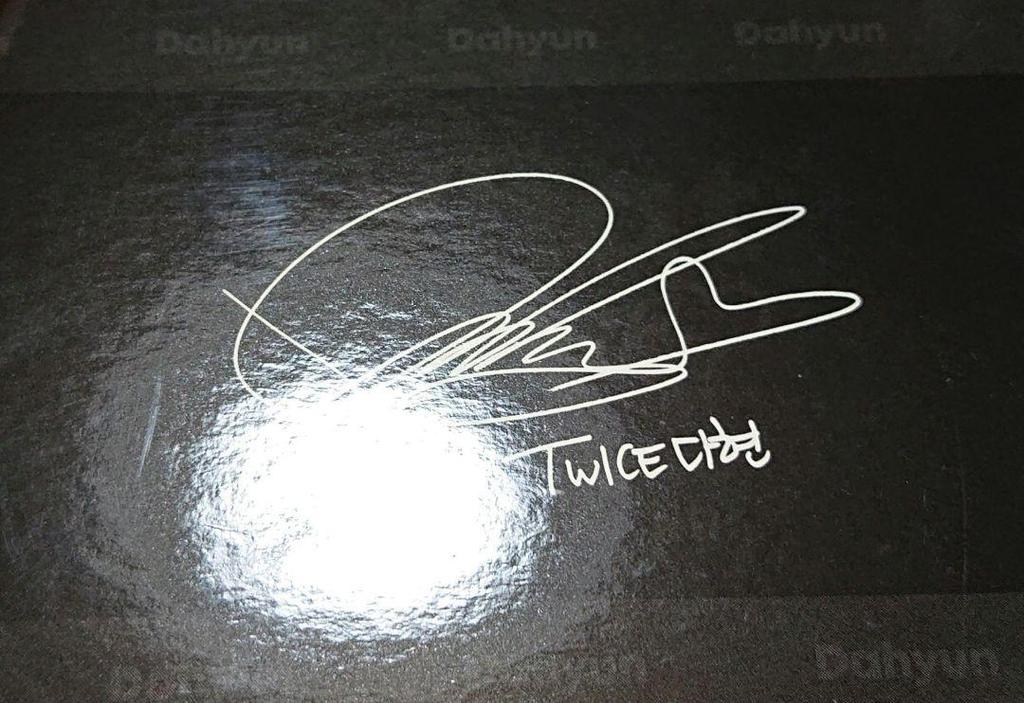 [USED] Twice Monograph Dahyun Trading Card