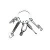 Father's Day Tool Keychain: Hammer, Wrench & Screwdriver Pendant for Dad