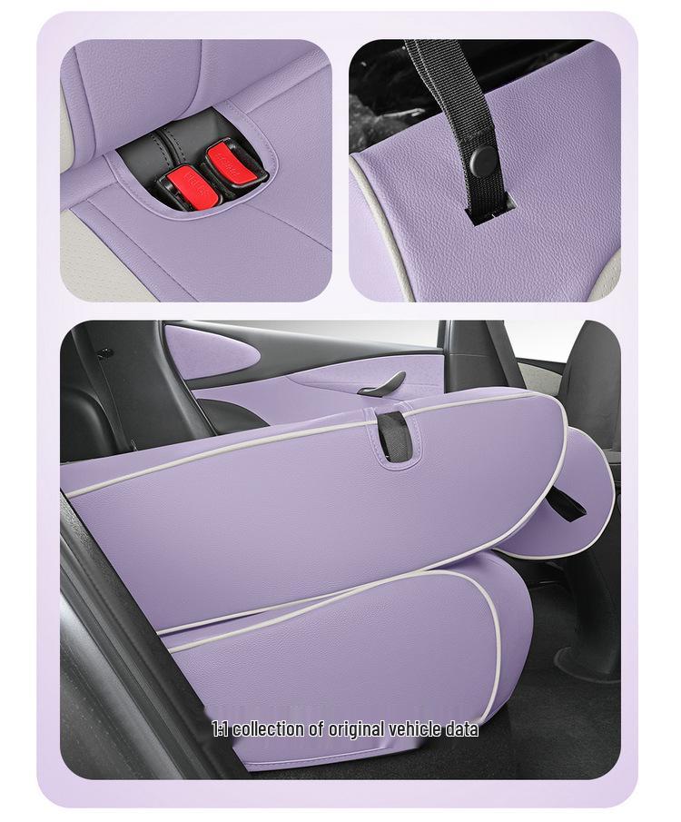 BYD Dolphin Leather Car Seat Cushion - All-Season, Universal Fit