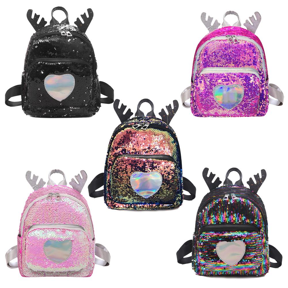 glitter small backpack