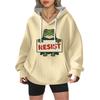 Women's Fashion Casual Long Sleeve Loose Printed Pullover Sports Long Sleeve Sweatshirt