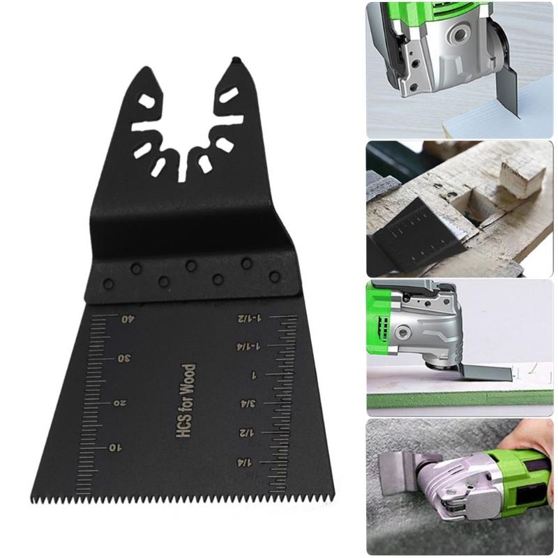 65mm Wide Wood Cutter Saw Cutter Wood Oscillating Multitool Quick Releases Saw Cutter for Oscillating Tool Precise Scale