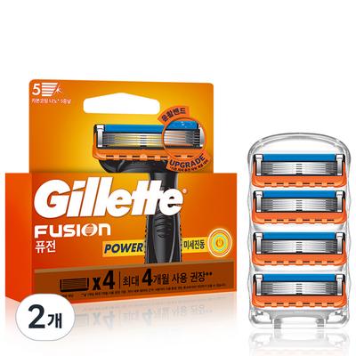Lâmina de barbear Gillette 2024 Fusion Power, lâmina de barbear coreana