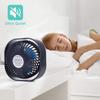 Portable Mini USB Battery Operated Table Fan 3 Speeds Quiet Powerful Desktop Fan for Home Office Car Outdoor Use