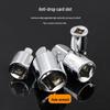 CR-V Chrome Vanadium Steel Ratchet Wrench Socket Adapter: 1/2" to 3/8" to 1/4" Fly