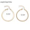 Alloy double-layer anklet jewelry new thick chain jewelry high-end bracelet girls anklet