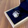 High Quality Women's All-Match Clavicle Chain Camellia Inlaid Pearl Zircon Set Stainless Steel Real Gold Plating Anniversary