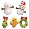 Festive Christmas Gingerbread Man Plush Toy Adorable And Soft Stuffed Animal For Holiday Decoration 15cm Height