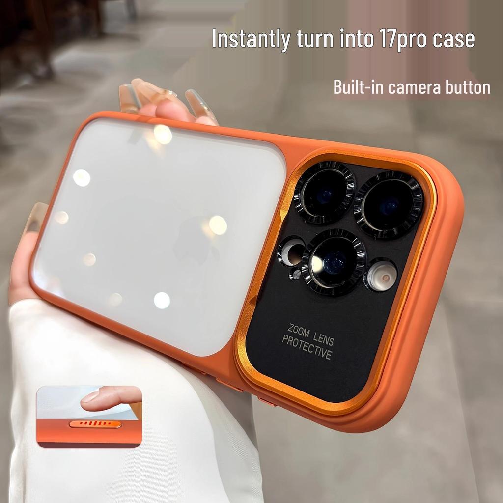 Compatible iPhone 17 Pro Max Case, Transforms To a Sturdy 17-window, Apple 16 Metal-button, Drop-proof Design.