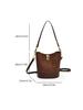 Mode Kleine Tasche Damen Senior Qualität Hundert mit Handheld Schultertasche Europa und Die Vereinigten Staaten Crossbody Eimertasche
