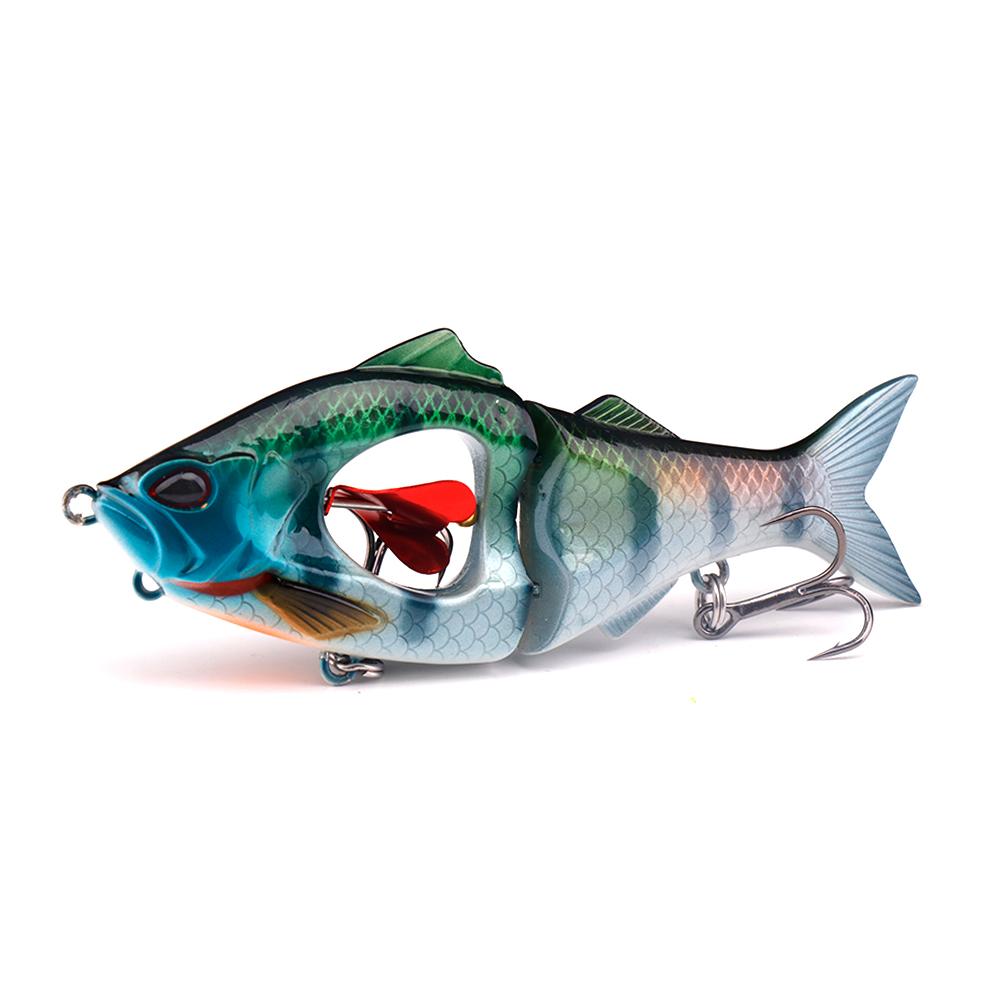 8cm 11cm Glide Baits Trolling Swimbait Lures Sinking Propeller Jointed Vibration Crankbait Sea Fishing Wobbler For Pike