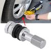 10pcs TR43E Tyre Valve Stems Tubeless Tire Valves Metal Replacement Stems with Thrd End for Motorcycles Cars Trucks