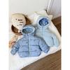 Autumn and Winter Double-sided Down Cotton Jacket, Children's Thick and Plush Children's Clothing, Short Jacket, Jacket