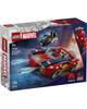 LEGO Marvel Spider-Man Car Vs. Venomized Wolverine Toy Constructor Set 134 Pcs Red