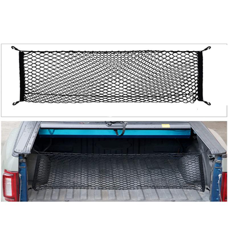 Car Trunk Storage Net Bag Set for Luggage and Supplies
