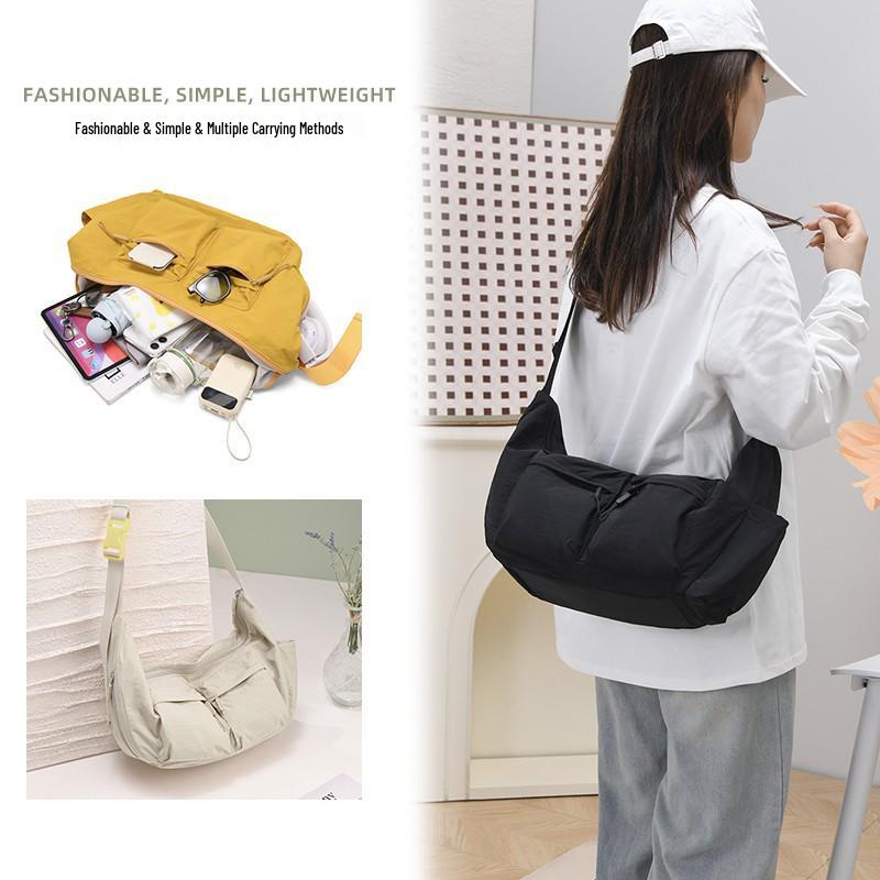 

Women s Japanese-Style Versatile Large Capacity Crossbody Shoulder Bag чёрный