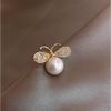 New Alloy Brooch High-end Niche Women's Peony High-end Pin Coat Suit High-end Versatile Brooch