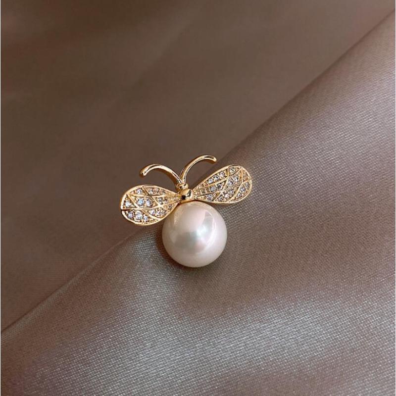 New Alloy Brooch High-end Niche Women's Peony High-end Pin Coat Suit High-end Versatile Brooch