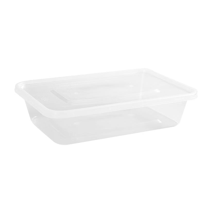 Faxilong Einweg-Lebensmittelbehälter mit Deckel