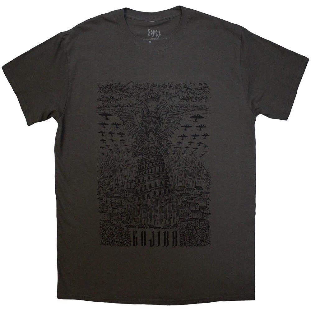 Gojira Unisex T-Shirt: Demon Village (X-Large) 2XL