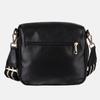 Inez - Black Leather Crossbody Bag