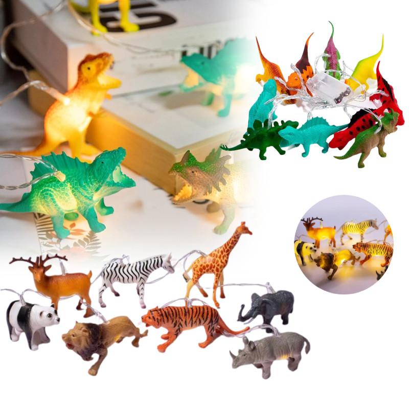 Dinosaur Christmas Led String Lights Night Light Children Bedroom Party Decor