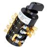 HZ5B-20/4 7Gear 4-Section Combination ChangeOver Switch Common Rotary Cam Switch Offers High Temperature Resistance & Insulation