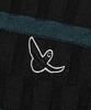 Mark Gonzales Angel Stripe Polo Knit Cardigan - Black