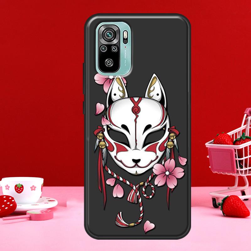 Fuchs im japanischen Stil für Redmi Note 10 Pro Hülle für Redmi Note 11 Pro Note 8 9 Pro 9S 10S 11S 9C 9A 9T Hülle