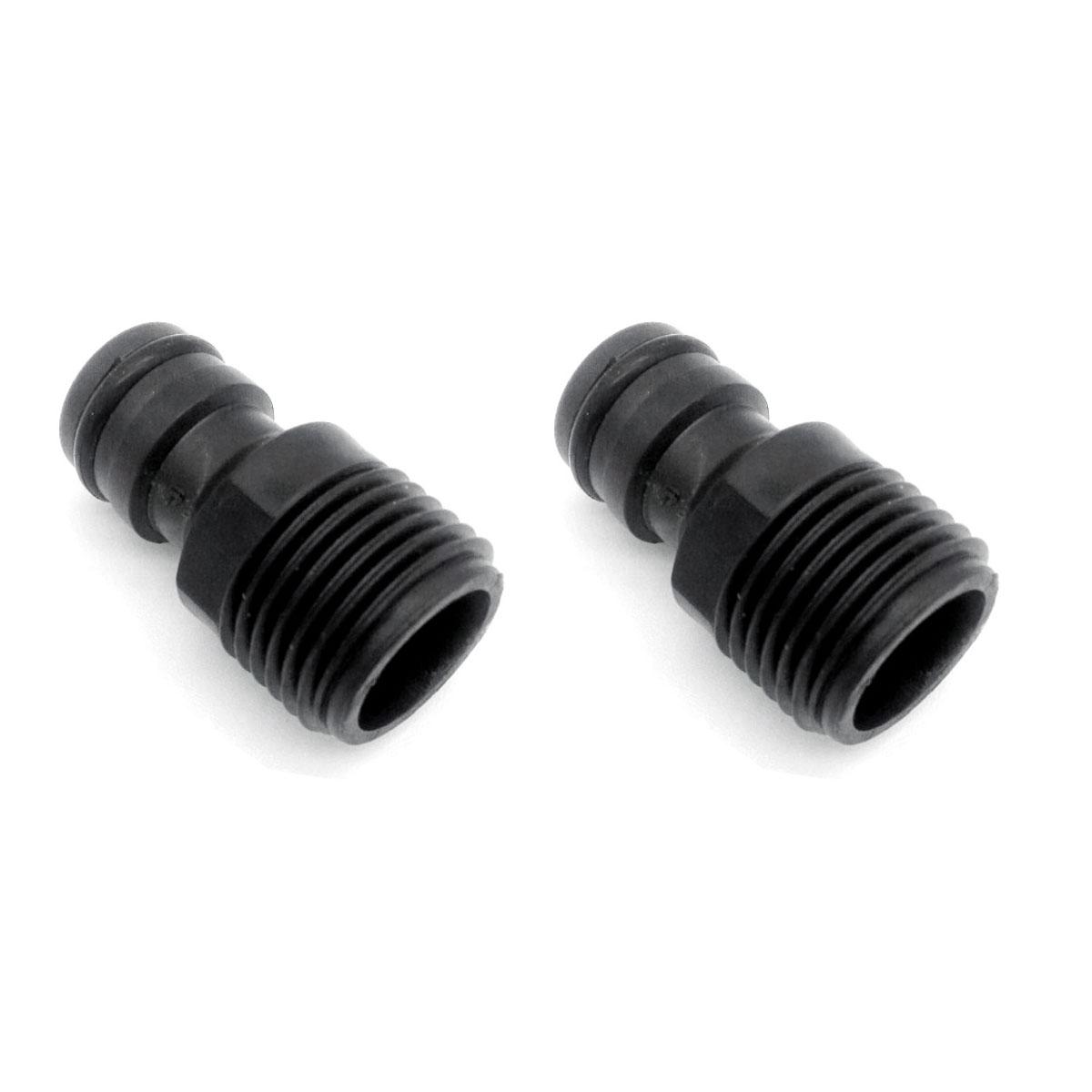 

2/4/8PCS 1/2 BSP Threaded Tap Adaptor Plastic Garden Water Hose Quick Pipe Connector Fitting for Irrigation System Accessories