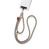 Unisex Nylon Crossbody Three-in-One Long Phone Lanyard Detachable Wrist Strap Metal Buckle Splice Design-Ultimate Anti-Loss