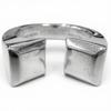 Excellent HERMES Ring Ring Clou De Forges Silver AG925 Mens 52 Used