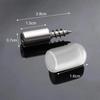 10-120 Set Self-tapping Screws, Shelf Brackets with Anti-slip Sleeves, Wardrobe Divider Fixed Supports, DIY Carpentry Screws